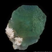 Fluorite with Dolomite and Quartz