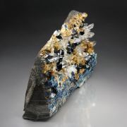 gemmy LAZULITE, SIDERITE