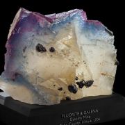 Gaskins Mine Fluorite w/ Galena & Calcite