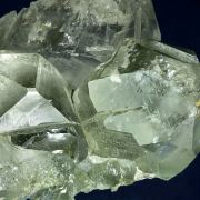 Quartz with Epidote on Byssolite