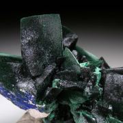 Malachite after Azurite