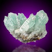 Baryte  RARE GREEN CRYSTALS