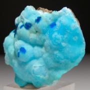 Veszelyite on Hemimorphite