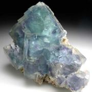 Fluorite on Muscovite