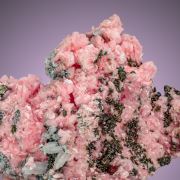 Rhodochrosite  & Pyrite