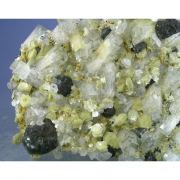 Goshenite, Fluorite, Muscovite, Schorl