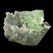 Fluorite, quartz MONGOLIA