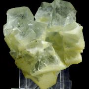 Fluorite, quartz MONGOLIA