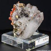 Inesite on Quartz