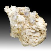 Fluorite with Dolomite, Quartz