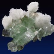 Apophyllite with Scolecite