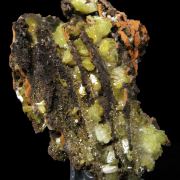 Adamite on Limonite