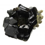 Cassiterite with Siderite and Quartz