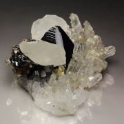 SPHALERITE, QUARTZ