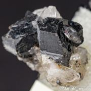 Huebnerite with Quartz