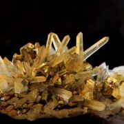 Siderite, Quartz, Pyrite.