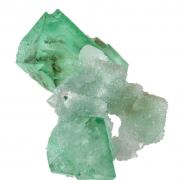 Fluorite on Quartz