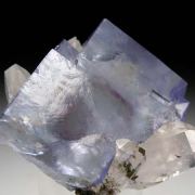 Fluorite with Quartz