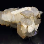 two generations CALCITE epimorph, GALENA