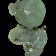 Prehnite on Epidote