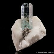 Beryl var. Aquamarine with Feldspar