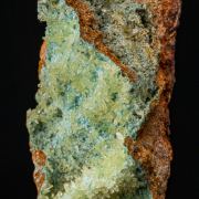 Senegalite on Turquoise