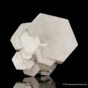 Calcite with Hedenbergite incl.