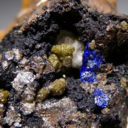 Chlorargyrite, Cerussite, Azurite