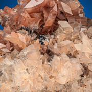 Baryte  on Limonite