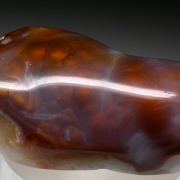 Quartz var. Fire Agate