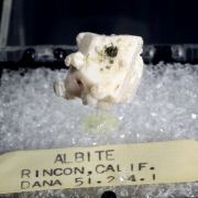 Albite with Elbaite