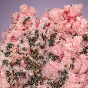 Rhodochrosite  & Pyrite