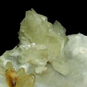 Barite on Quartz