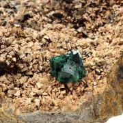 Ankerite + Chalcopyrite + Malachite