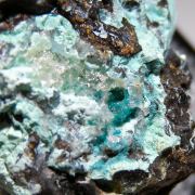 Smithsonite, Cerussite, Chrysocolla