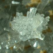 Wavellite (large crystals !) with Stannite and Augelite