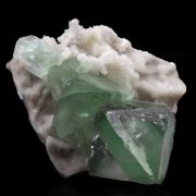 Fluorite, Quartz.