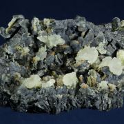 Magnetite with Quartz (var. Chalcedony)