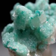 Dioptase, Calcite