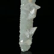 HEULANDITE and STILBITE on CHALCEDONY - India