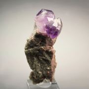 bi-terminated QUARTZ var. AMETHYST