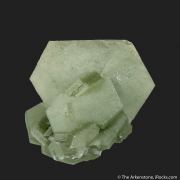 Calcite with Hedenbergite inclusions