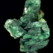 Malachite pseudomorph after azurite TSUMEB