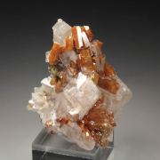 VANADINITE, CALCITE