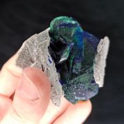 AZURITE and MALACHITE - Milpillas Mine, Mexico