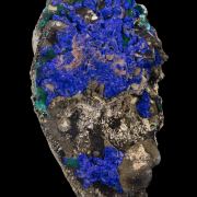 Azurite on Shale