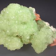 Smithsonite var. Cuprian Sithsonite