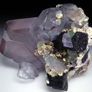 Fluorite, Schorl, Muscovite