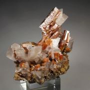 new find - VANADINITE hopper, CALCITE