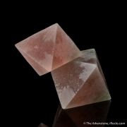 Pink Fluorite with Byssolite inclusions